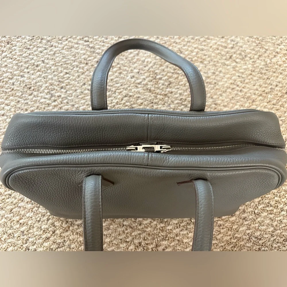 Hermes Victoria 35! Exceptional condition!! Grey color - Picture 9 of 16